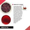 TEACURRY Hibiscus Tea (10 Gram) - Helps with Heart Wellness, Iron Source | Hibiscus Flower Tea Petals | Herbal Tea for Weight Management