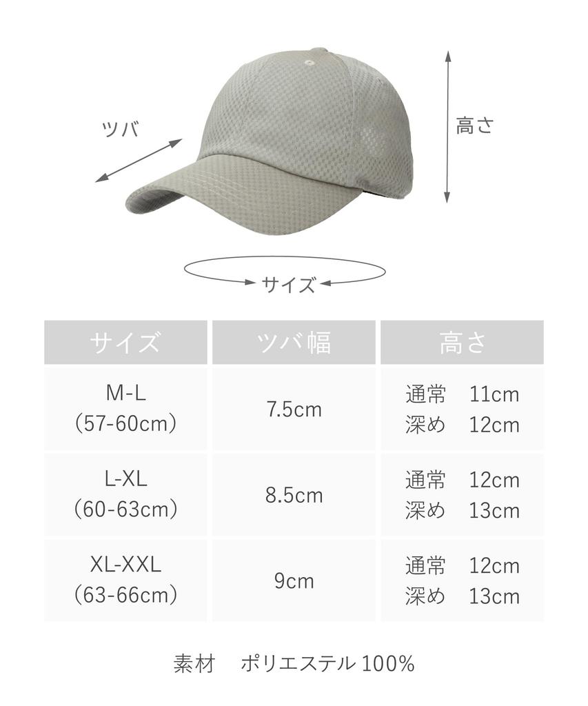 Сетчатая кепка для мужчин и женщин идеальная большая УФ бейсболка ЧЕРНАЯ [CASTANO] [Найти кепку] Однотонная, унисекс, глубокая, размер, защита, кепка, (глубоко), 60см-63см