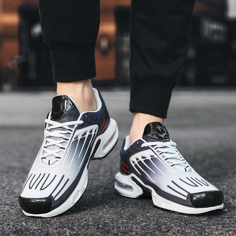 36-46 Пара Большой размер Модный тренд Подошва с воздушной подушкой Увеличивающие рост Спортивная и повседневная обувь Кроссовки