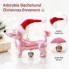 Christmas Plastic Bell Ornaments with Girl, High Heel, Snowman, Suitcase and Furry Earphone Charm Designs