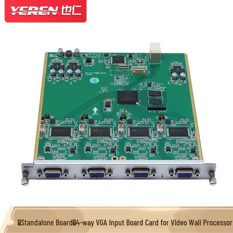 Yeren LED Video Splicing Processor 4-Way VGA Input Card