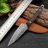 Нож для обвалки с дамасским узором, кованый кухонный нож из нержавеющей стали, нож для фруктов, нож для мяса, нож-измельчитель, резак