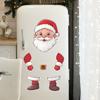 Мультфильм Санта-Клаус Наклейка на холодильник Кухня Домашнее украшение Наклейка на стену Самоклеящаяся