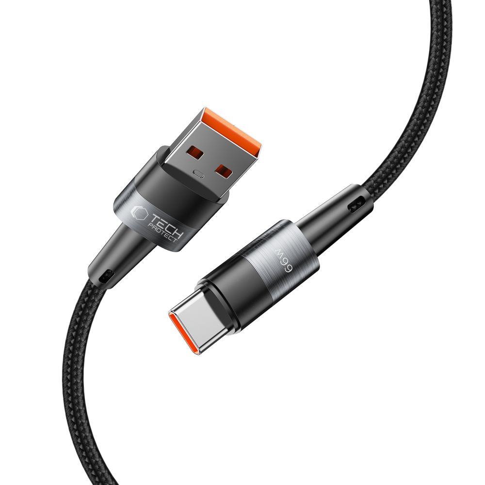 Tech-Protect Кабель Ultraboost Type-C 66 Вт / 6 А 200 см Серый