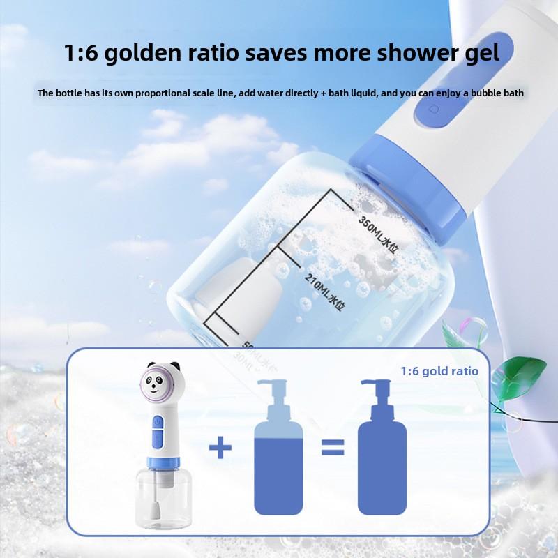 Машина для мыльных пузырей для домашних животных Милая машина для мыльных пузырей для собак и кошек Ванна для купания для мытья тела Умная машина для мыльных пузырей для собак