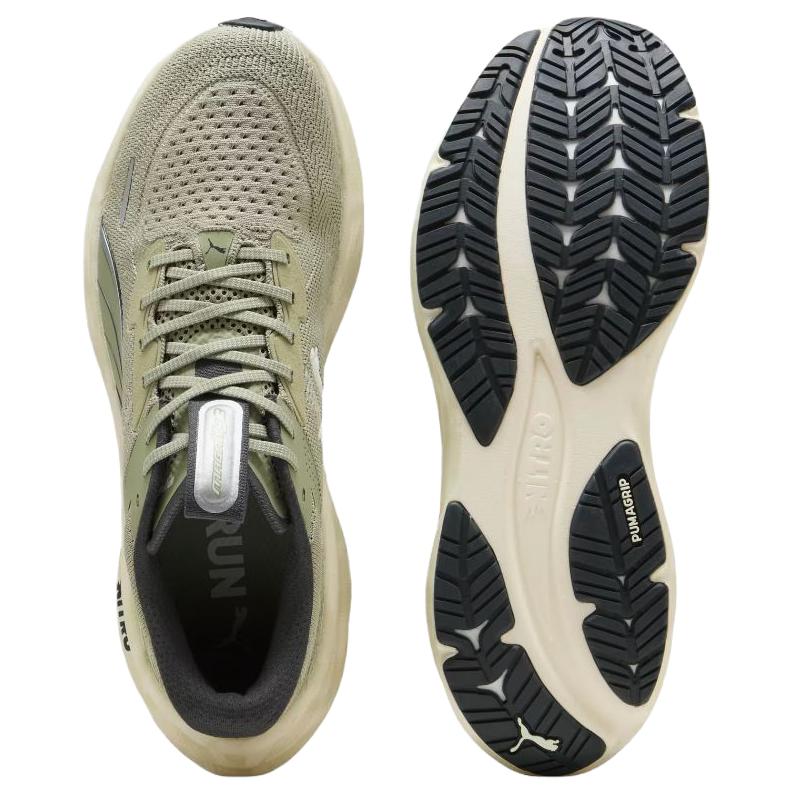 Puma Кроссовки мужские Puma Magnify Nitro 3 Terrains Lux Army Dusky Gray Зеленые 312342-01