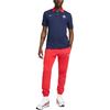 Nike Футболка-поло Dri-FIT Paris Saint-Germain, влагоотводящая, удобная, с коротким рукавом, мужская, темно-синяя, FZ7245-410