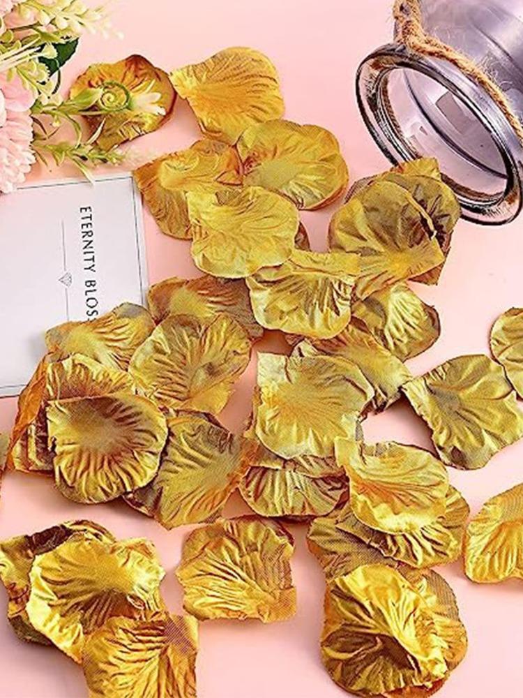 1000 шт. искусственных лепестков роз, искусственные лепестки роз, лепестки цветов для романтического вечера, дня святого валентина, предложения, годовщины, свадьбы, украшения