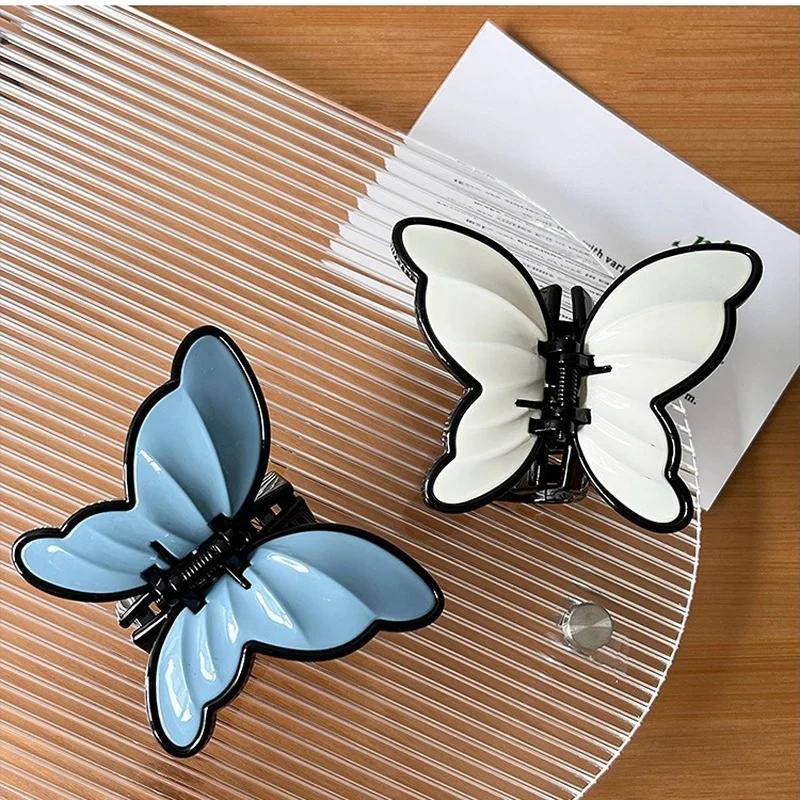 Модная элегантная заколка для волос в виде бабочки для женщин, темпераментные аксессуары для волос для девочек, милые и симпатичные индивидуальные головные уборы