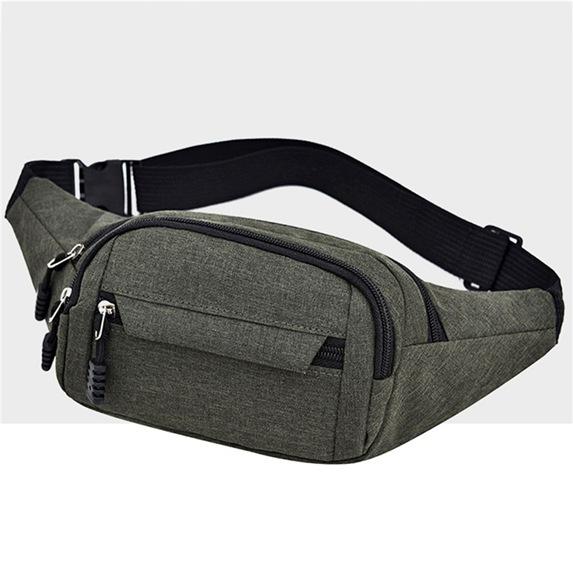 Fashion Unisex Chest Waist Bag Shoulder Bag Oxford Waterproof Unisex Pack Pouch Hip Bum Belt Bag Travel Purse