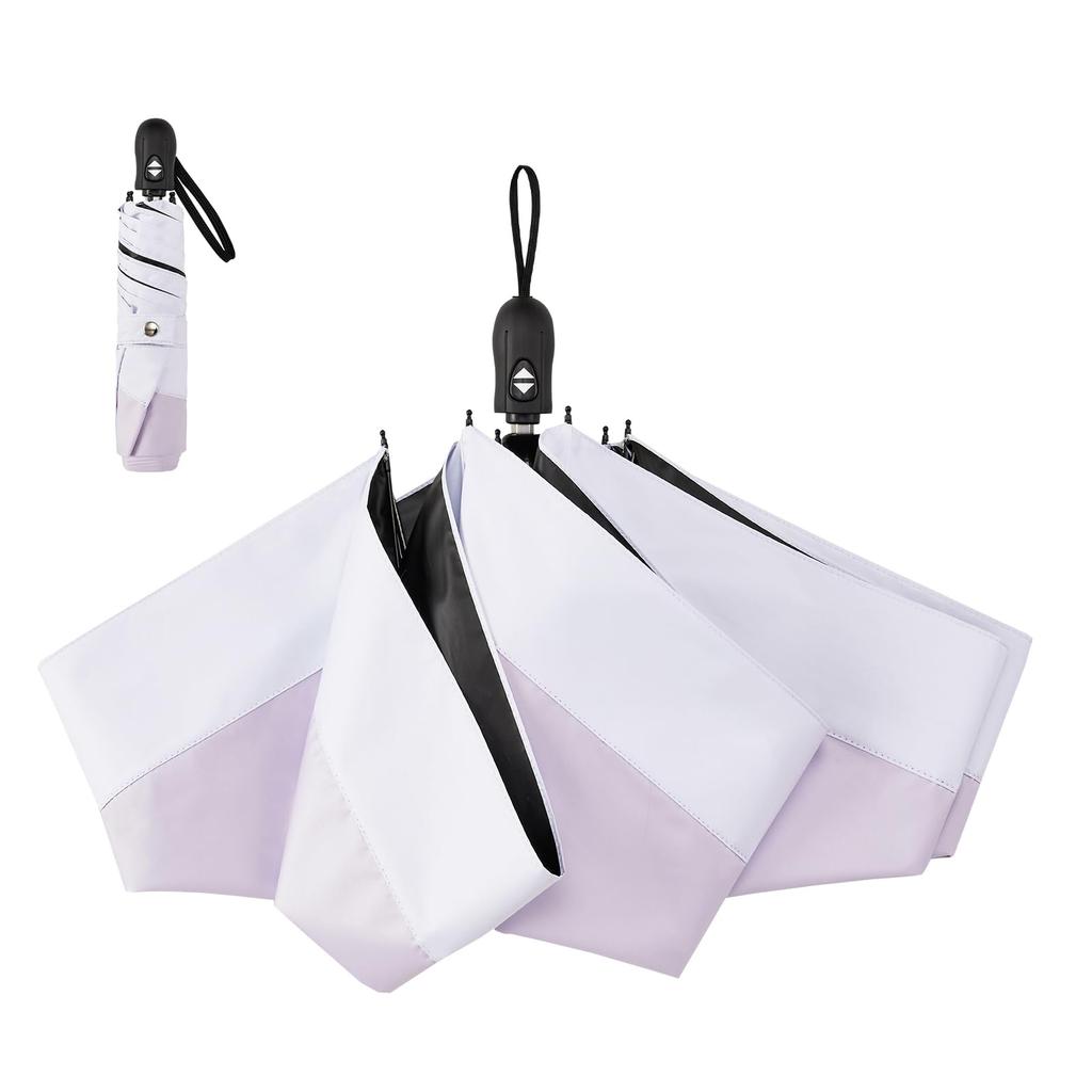 Konciwa Folding UV Fully Heat For Both Sunny and Rainy UV Sun Water Rainy Season Convenient To Includes Storage Gift X Parasol, Lightweight, Umbrella,