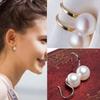 Stud Earrings ABS 2PC Korean Style Small Jewelry Pearl Earrings Hot Sale Pearl Environmental Protection Artificial