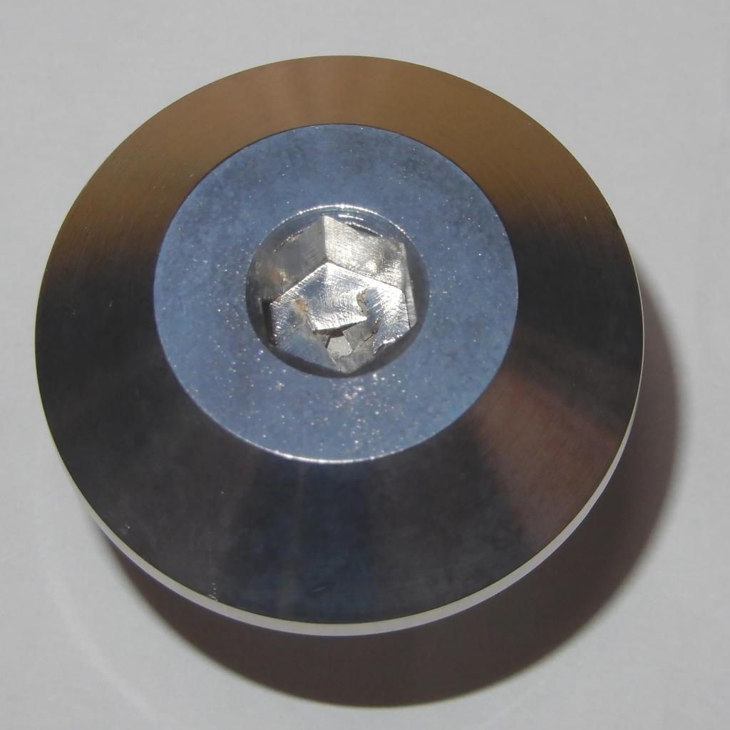 Болт штока HURRICANE (М14ХР1.25) Серебро HT0805A