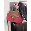 Popular Bags Women's 2025 Spring and Summer New Fashion Contrasting Handbags Niche Versatile Single Shoulder Oblique Span Women's Bags