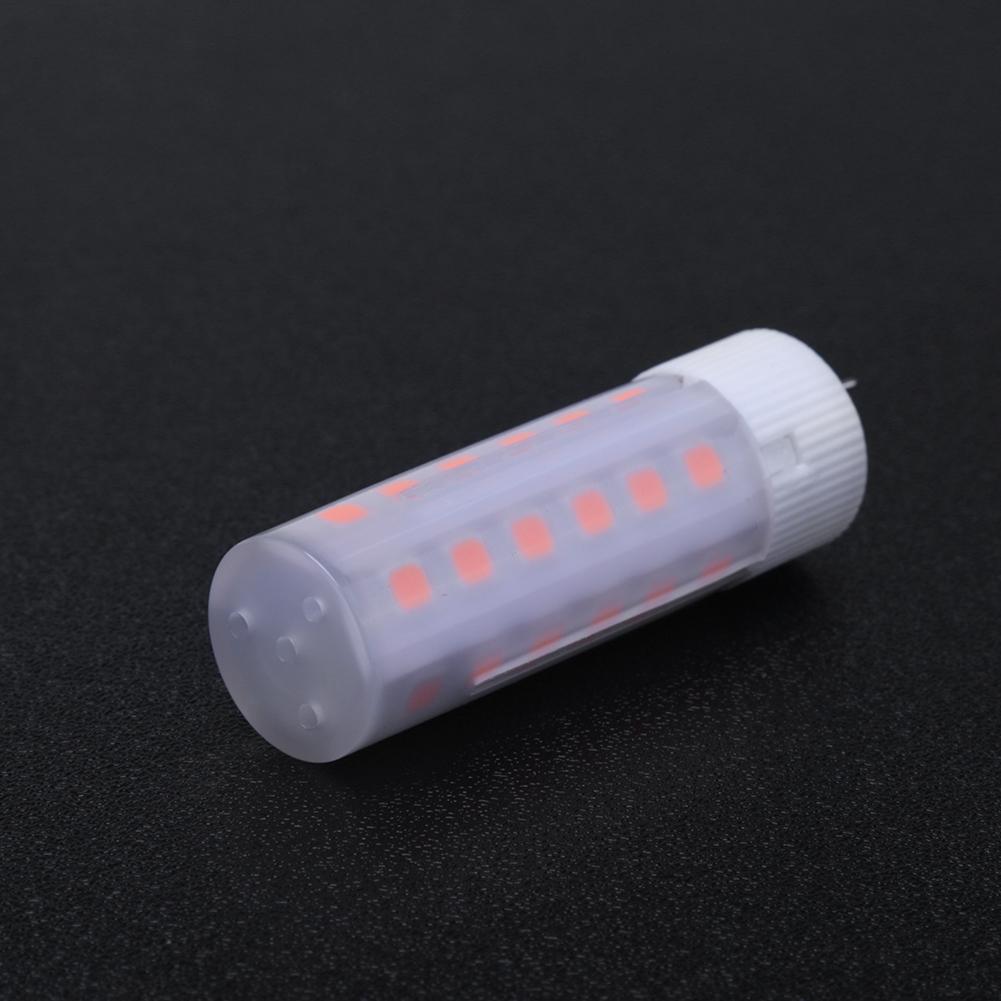 Светодиодная лампа G4 с эффектом мерцающего пламени, DC 12 В, 2 Вт, кукурузная лампа, ретро-эмуляция огня, мерцающая лампа для украшения, имитация горения