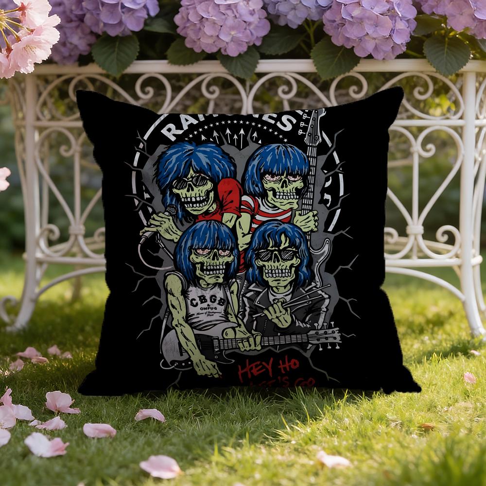 Чехол на подушку R-Ramones Home & Car Dual-Scene: Двусторонняя конструкция для максимального комфорта