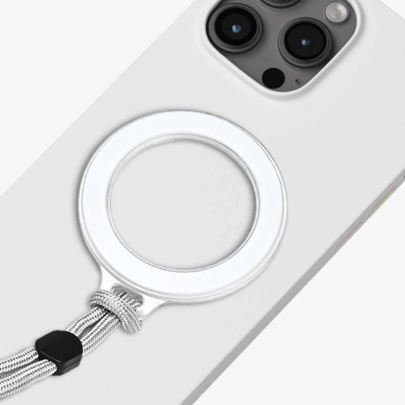 2025 Новый универсальный магнитный кольцевой шнурок для мобильного телефона, съемный брелок для телефона, магнитное кольцо, регулируемый ремешок для сумки на запястье для iPhone