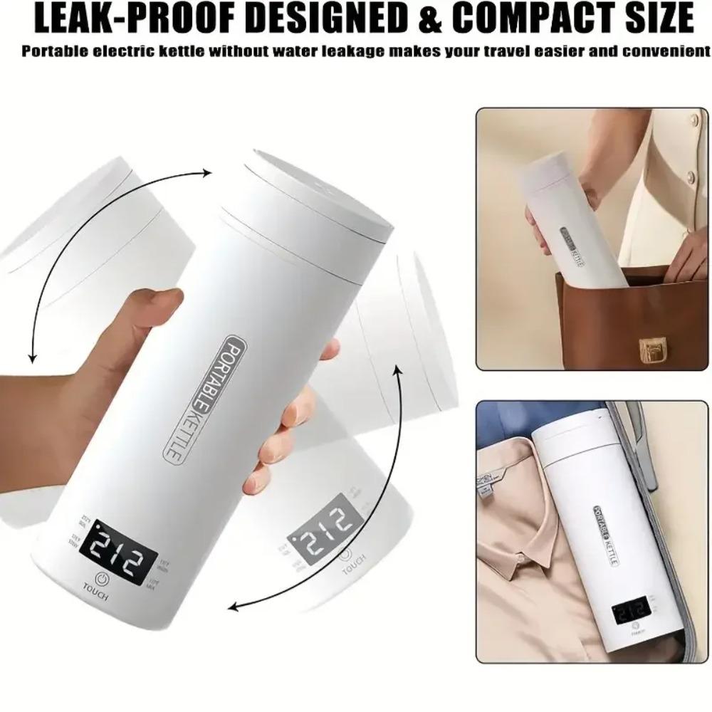 500 мл Электрический чайник Быстрый нагрев Кипячение Бутылка для воды Практичный Подогреватель Чайник Чай