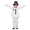 Boys Cute Snowman Fleece Costume Children Halloween Christmas Mascot Cosplay Outfits