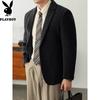 PLAYBOY Мужской блейзер из чистой шерсти в стиле business casual