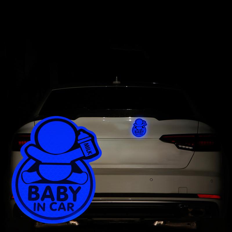 Креативные светоотражающие наклейки Angry Panda Keep the Distance, наклейка на окно автомобиля, наклейка на окно автомобиля, наклейки для украшения кузова автомобиля, наклейка