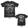 Черная футболка с коротким рукавом Black Label Society, 90-е, с 1988 года, двусторонняя