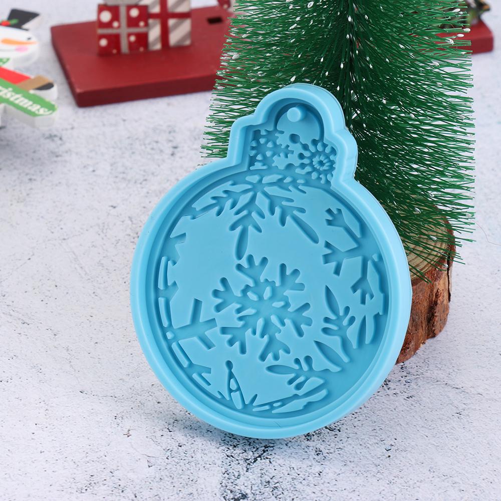 Candy Chocolate Clay Mold Silicone Moulds Jewelry Making Tool Keychain Molds Christmas Ball Mold
