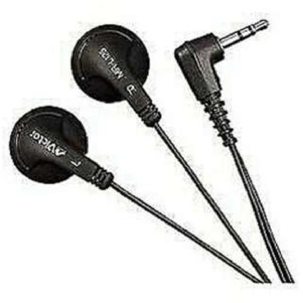 JVC Kenwood MR-L125 Hi-Fi Earphones, 1m, Black