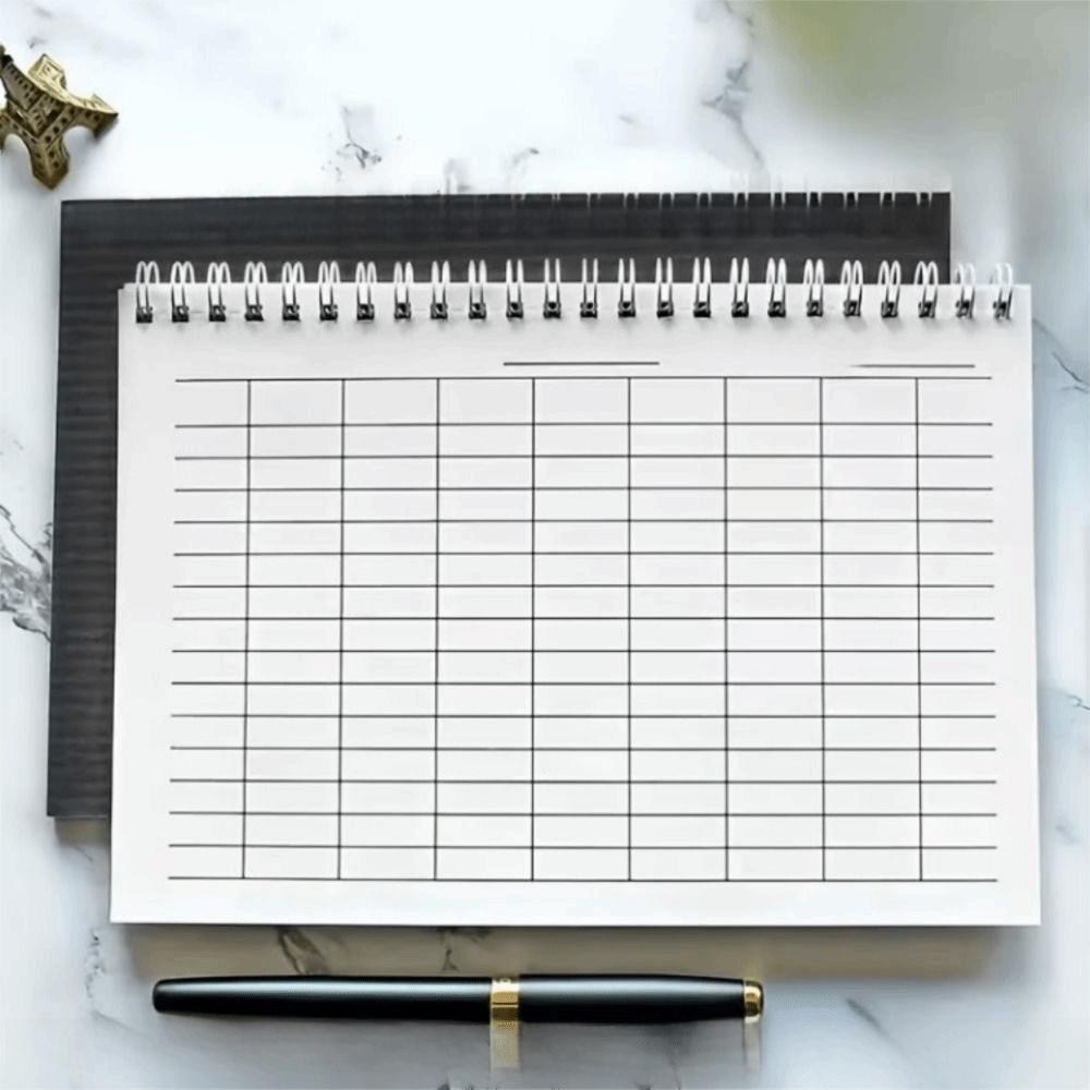 Universal Line Pages Financial Record Book Accounting Ledger Notebook Financial Record Keeping