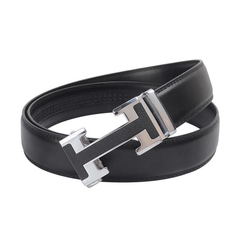 Мужской кожаный ремень PLOVER с автоматической пряжкой