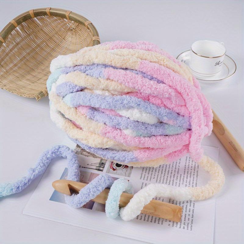 1 Pcs Super Bulky Chenille Yarn for knitting 230g/pcs 26m/pcs plush  velour yarn for crocheting