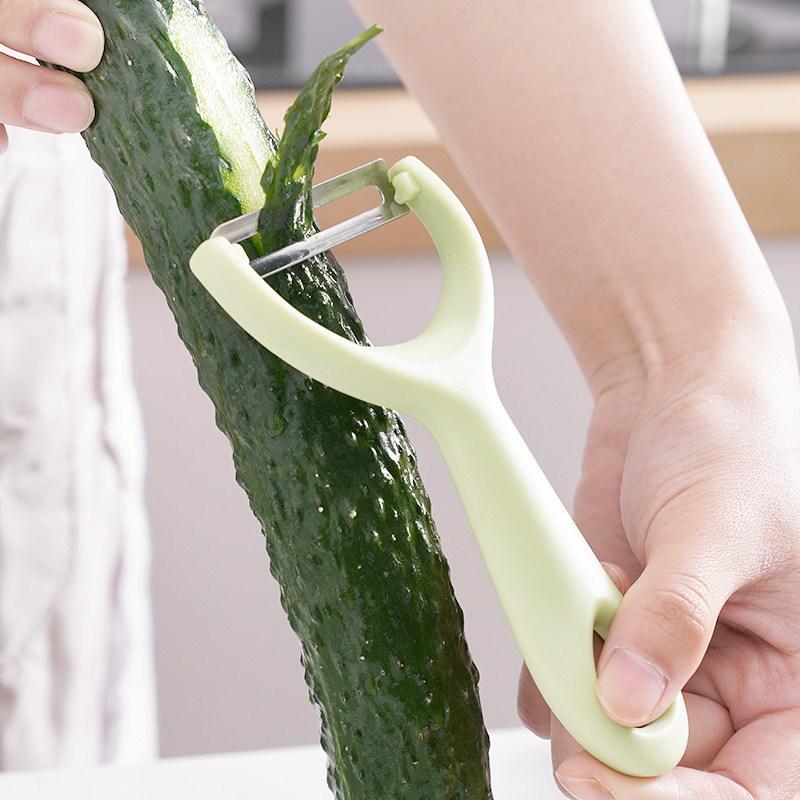 For Kitchen Fruit Vegetable Prep Stainless Steel Dual Side Vegetable Peeler With Peeling And Julienning Functions7