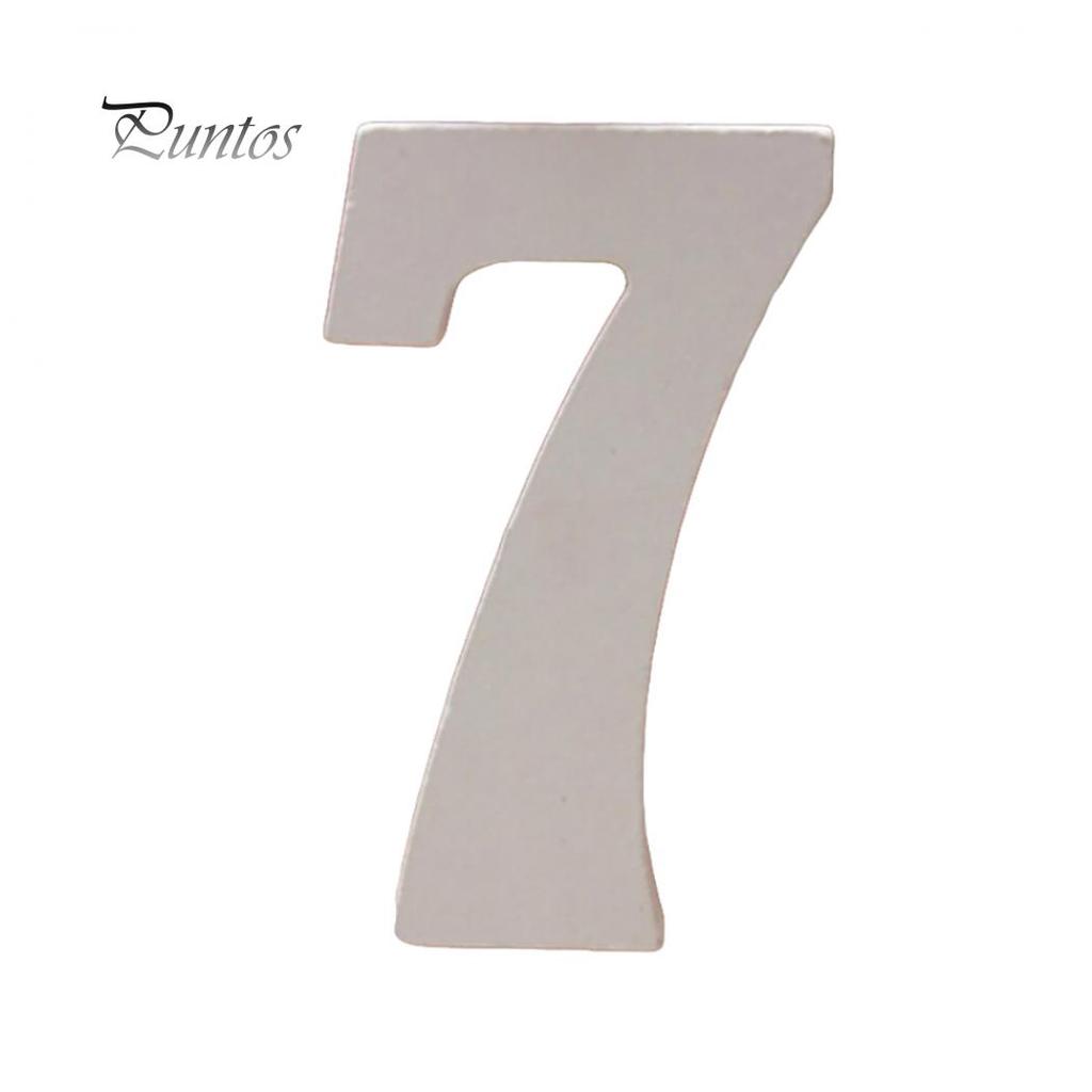 Деревянные номерки для декора