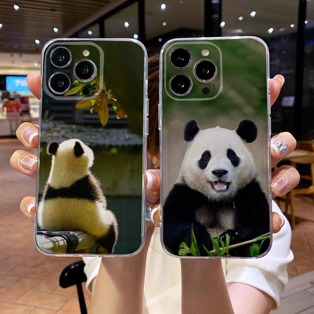 Fubao panda Phone Case For iPhone 17 16e 16 15 14 13 12 11mini Pro Max X XR XSMAX 8 7 Air Plus Soft Cover