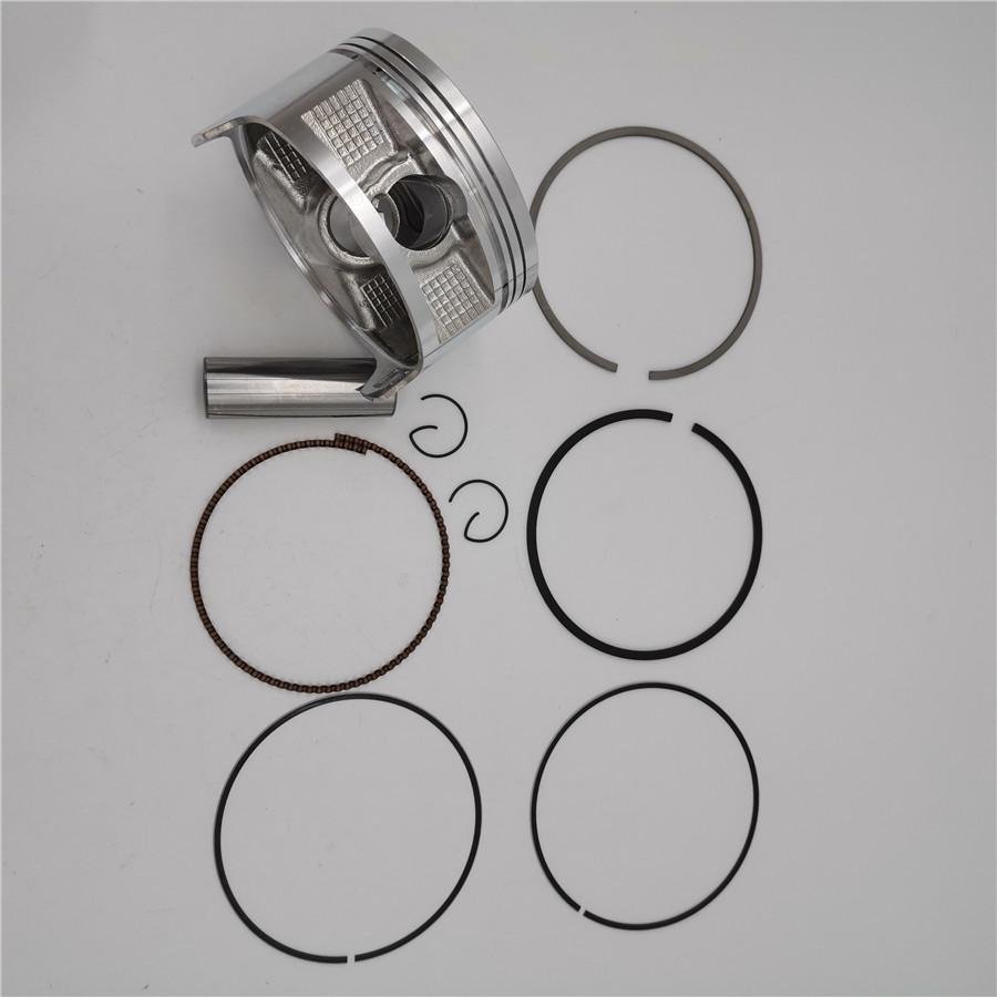 Standard Sized Piston Kit Gasket 86.5mm Bore For Honda Rancher TRX420 2007-2018