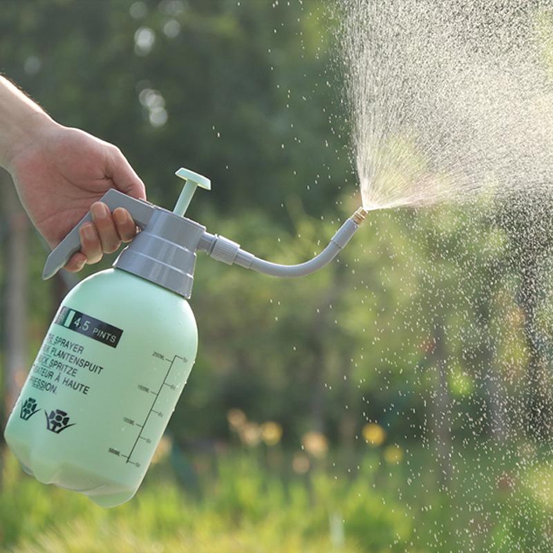 Gardening Universal 2L Small Sprayer Household Spray Kettle Manual Air Pressure Watering Pot Nozzle Household Manual Air Pressure