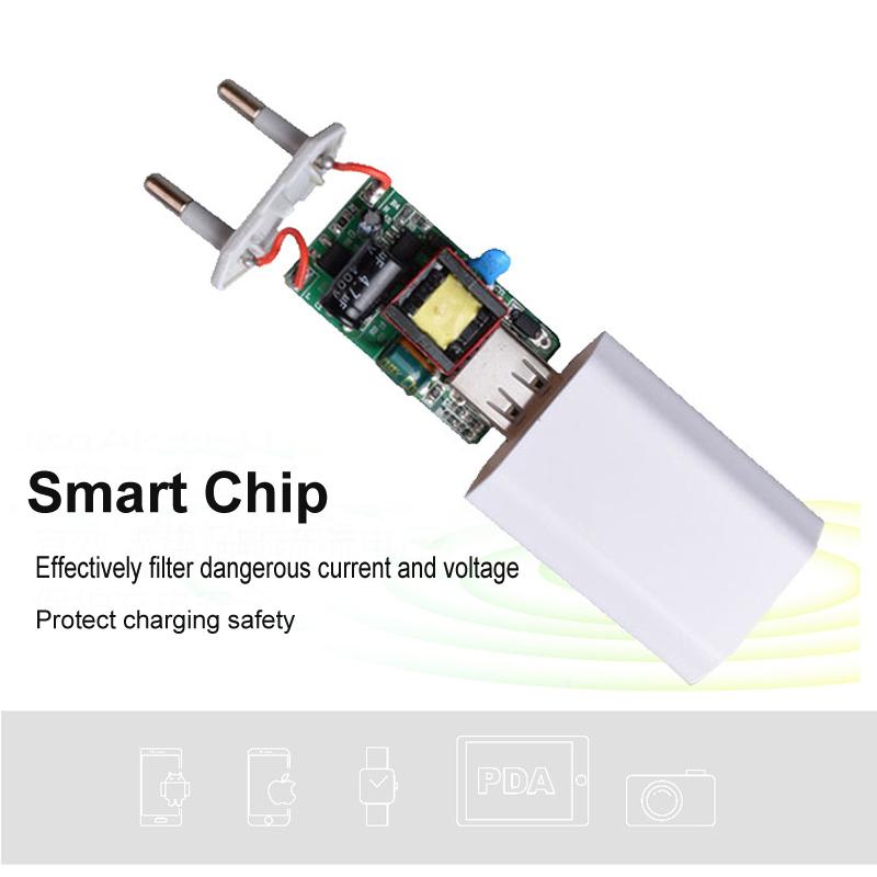 5 шт. 5 В 1 А USB-адаптер для зарядки на стену для Apple iPhone XS Max XS XR X SE 2020 8 7 6 6S 5S 5 SE 4 4S EU Phone Plug