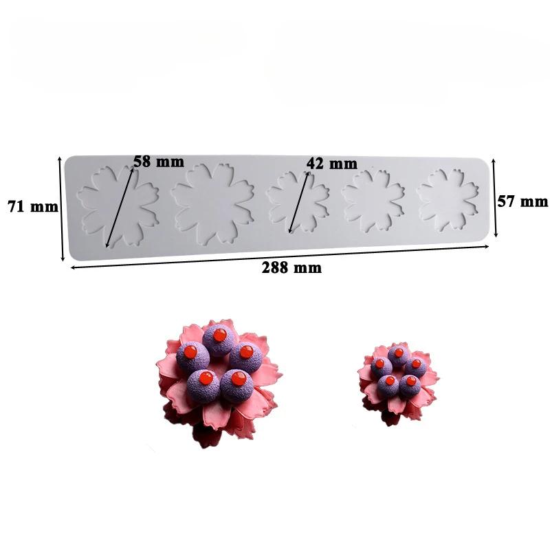 Силиконовая форма для шоколада в виде оленя, оленя, снежинки, своими руками, рождественская 3D-форма для выпечки, десерт, бисквит, инструмент для изготовления тортов, подарки ручной работы