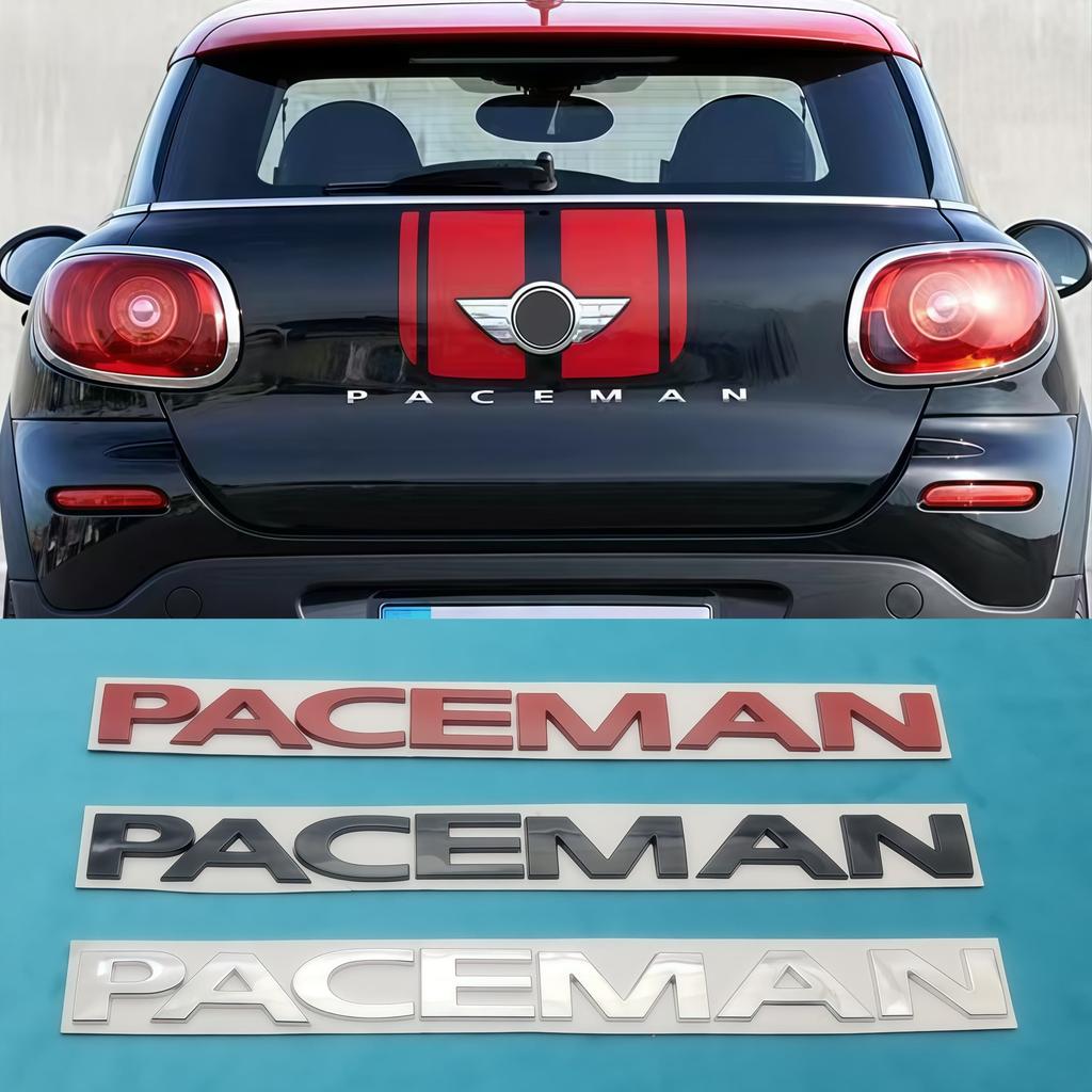 1Pc 3D Metal Letters Logo, Car Rear Trunk Emblem Badge Stickers