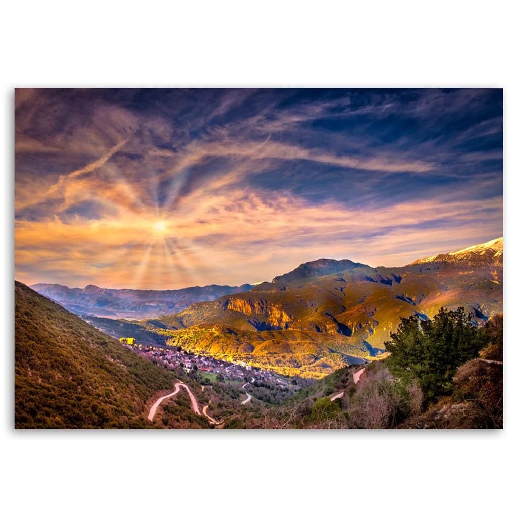 Canvas Print Mountain Landscape Nature