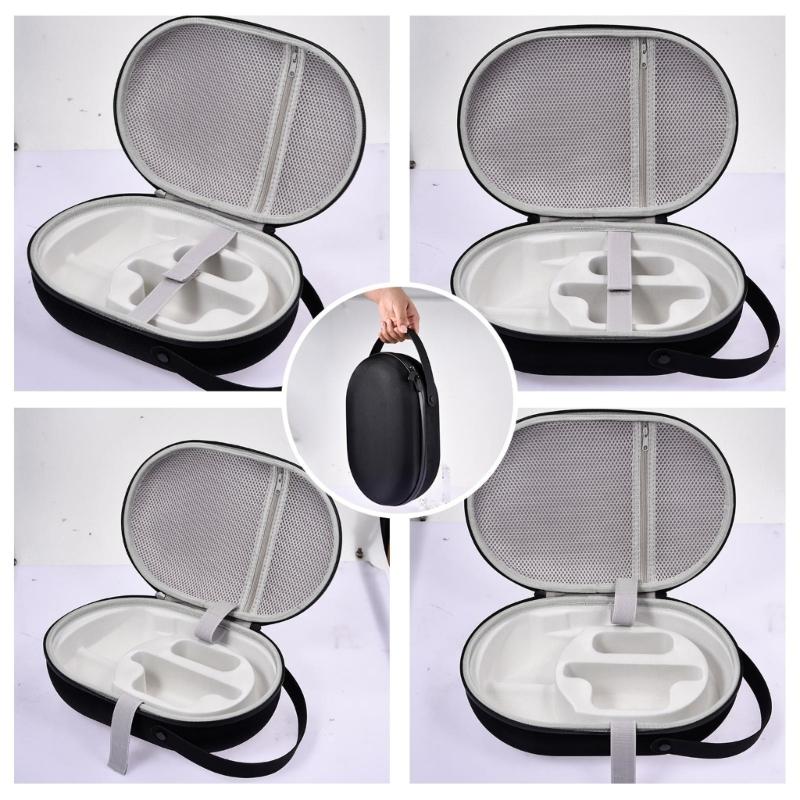 EVA Travel Case for Vision Pro MR All in one Virtual Reality Helmet Hard Handbag Bag with Shoulder Strap Storage Box