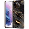 Прозрачный чехол-бампер для телефона Samsung Galaxy S25 S24 S23 S22 S20 S21 FE Ultra S24 S23 S10 S10E Plus 5G с рисунком мультяшной планеты