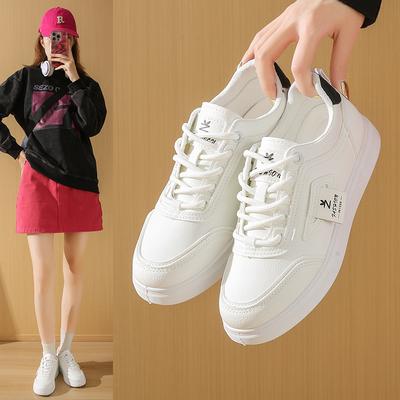 2025 маленькие белые туфли женские весенние новые корейская версия ins студентки досуг спорт универсальные кеды уличный аукцион Q62