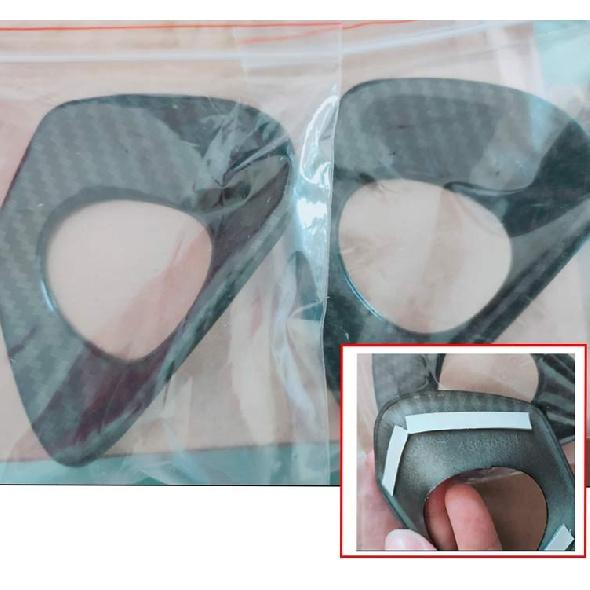 For Lexus UX 200 250h 2019-2024 Carbon Fiber Steel  Driving Mode Knob Cover Trim