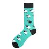 Animal Funny Socks Men Divertidos Happy Aliens Dinosaur Pug Panda Flamingo Cactus Sokken Unisex Novelty Skateboard Crazy Meias 