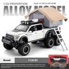 Модель Пикапа Ford Raptor 1/24, Съемный Имитатор Автодома из Сплава, Внедорожная Игрушечная Машина со Звуком и Светом, Подарок на День Рождения Мальчику