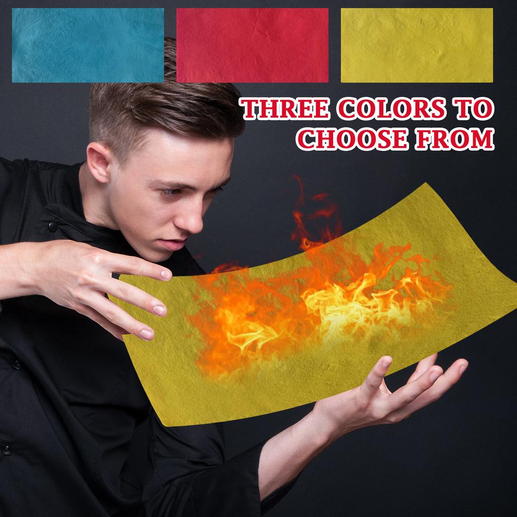 Блестящий огненный реквизит Флэш-бумага для сцены