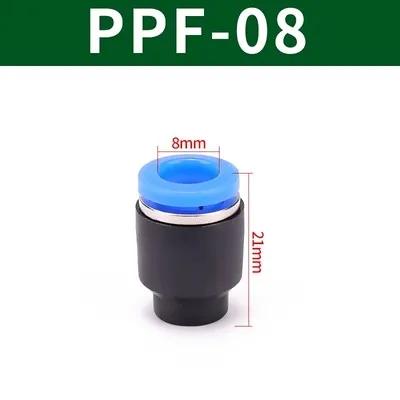 5PCS Pneumatic Connector Plug Pipe Cap Set Plastic PPF Sizes 4mm to 14mm Air Hose Sealing Caps Prevent Air Leakage