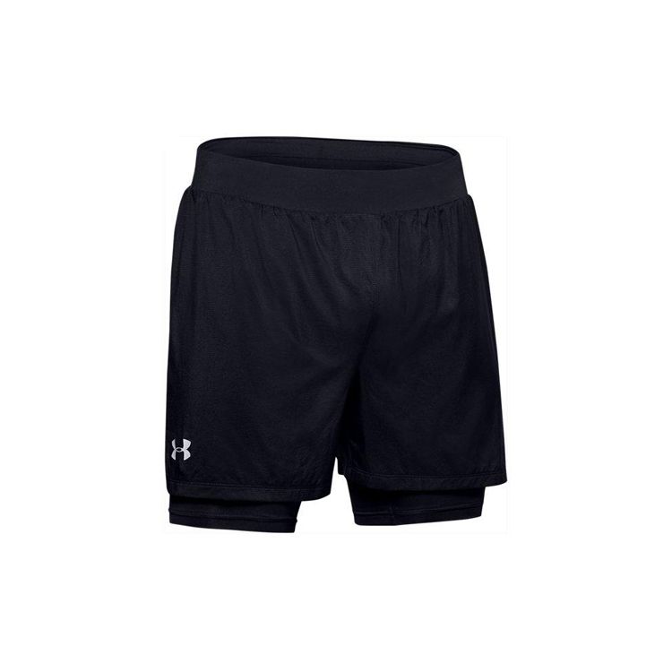 Under Armour Шорты для бега Speedpocket Мужские Брюки черные 1355449-001