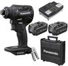 Panasonic Electric Drill Driver Set EXENA Pack X Rapid Plastic Compatible with Compatible with ATTACH8 Automatic Electric Drill Black (Battery 2,